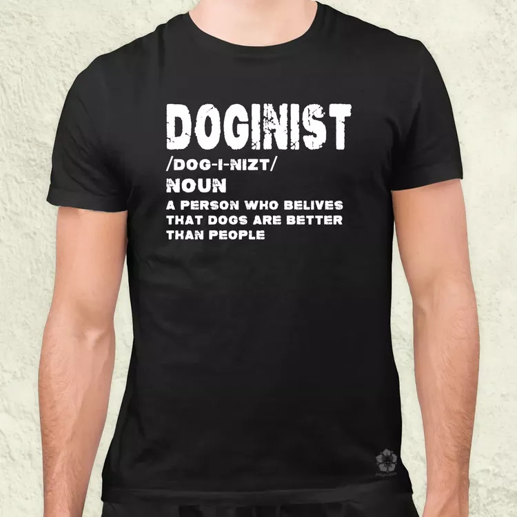 Doginist férfi póló