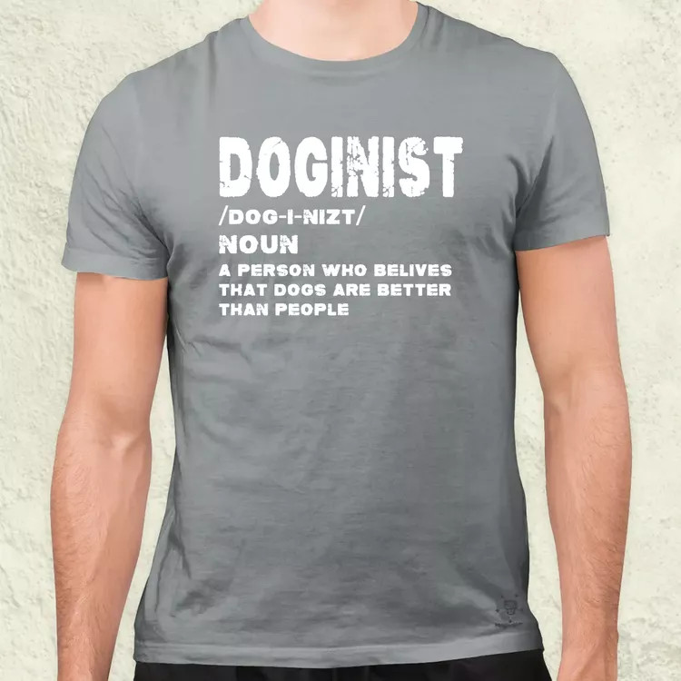 Doginist férfi póló