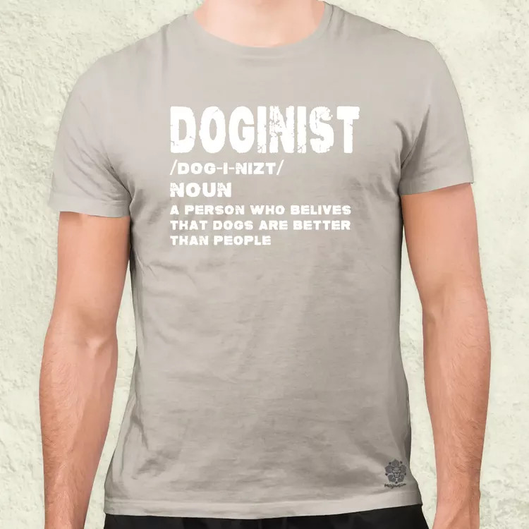 Doginist férfi póló