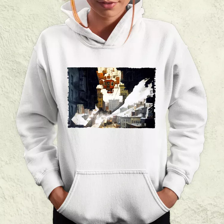 Pareidolia Marilyn Monroe város fantázia v1 női pulóver