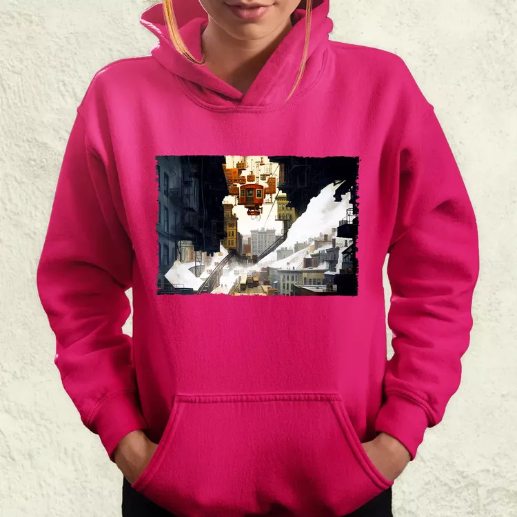 Pareidolia Marilyn Monroe város fantázia v1 női pulóver