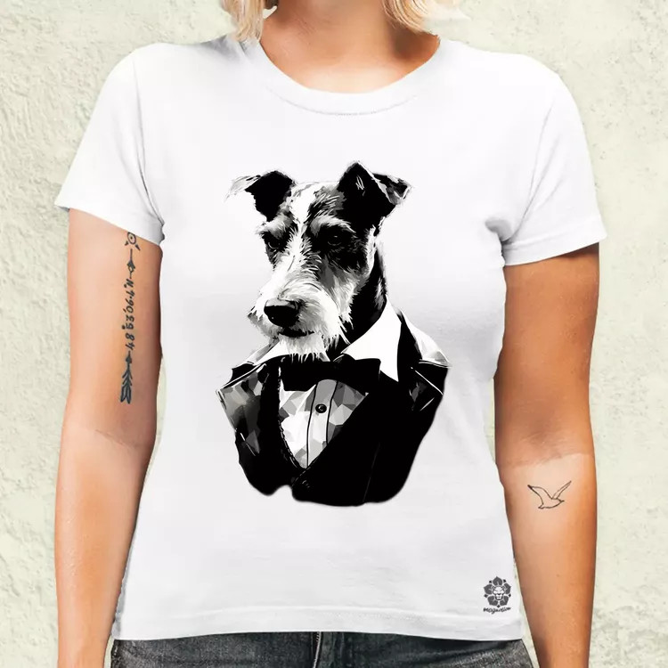 Fox Terrier nyomozó v1 női póló