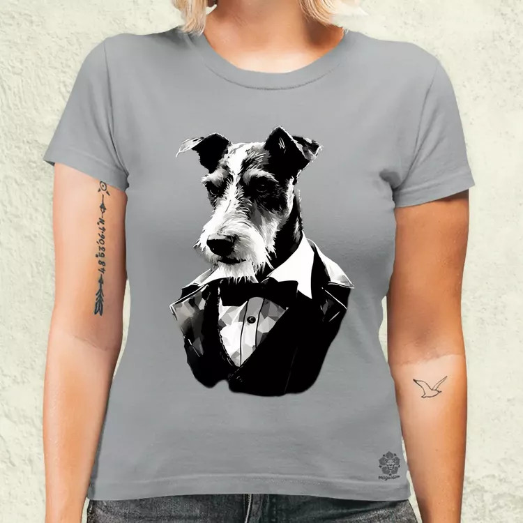 Fox Terrier nyomozó v1 női póló