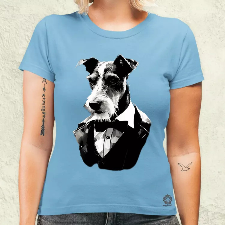 Fox Terrier nyomozó v1 női póló