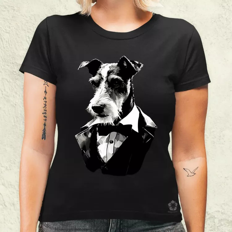 Fox Terrier nyomozó v1 női póló