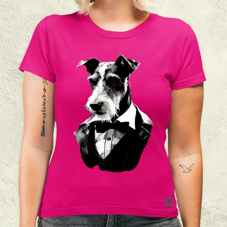 Fox Terrier nyomozó v1 női póló