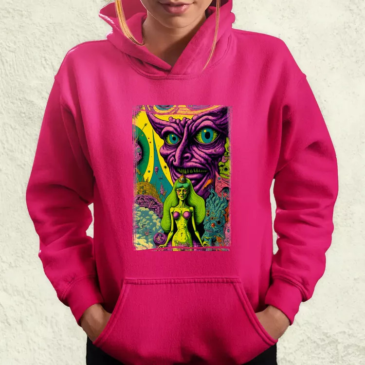 Basil Wolverton fanart v5 női pulóver