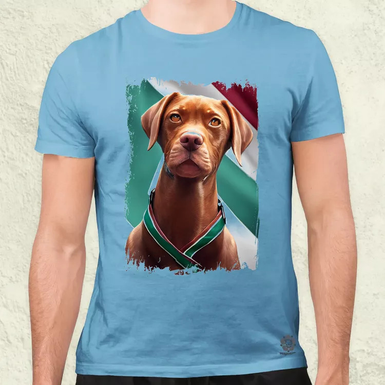 Magyar kutyák vizsla férfi póló