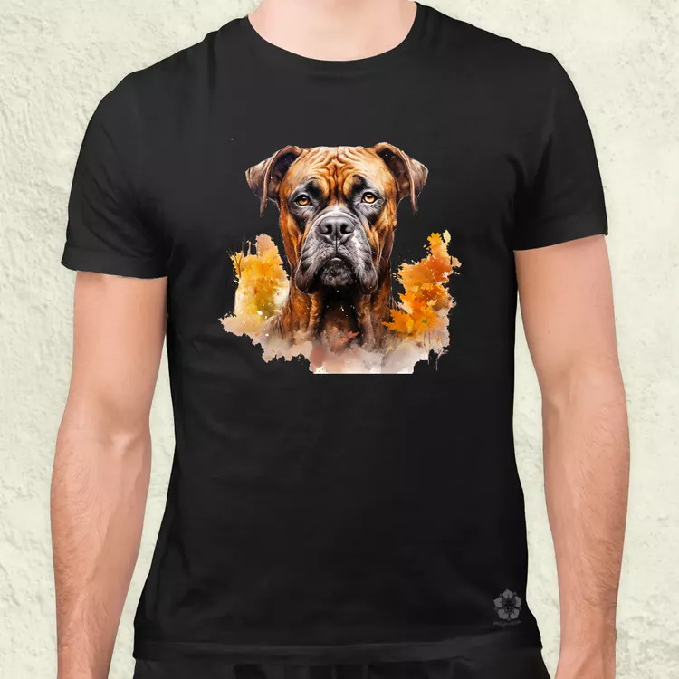 Őszi Boxer v1 férfi póló