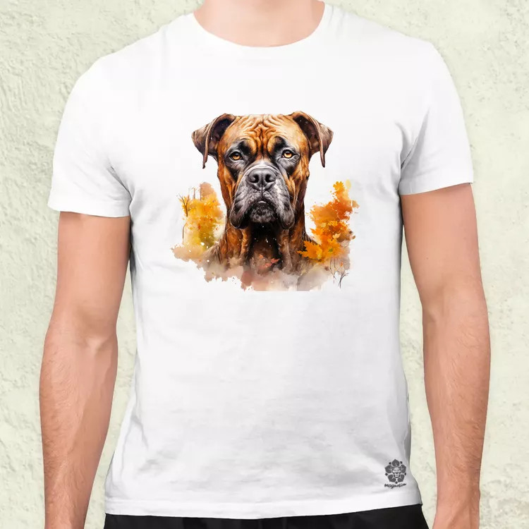 Őszi Boxer v1 férfi póló