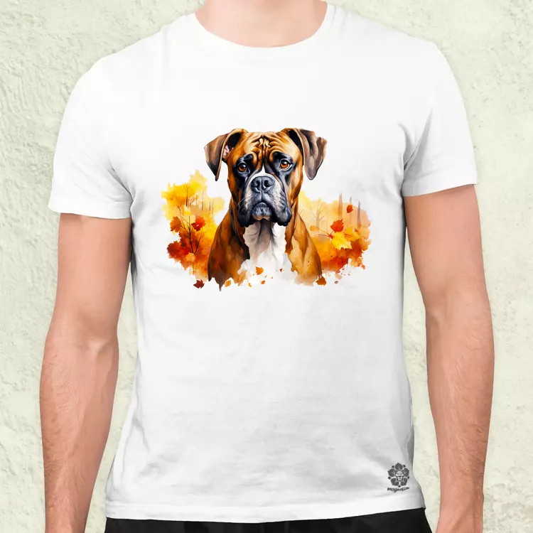 Őszi Boxer v2 férfi póló