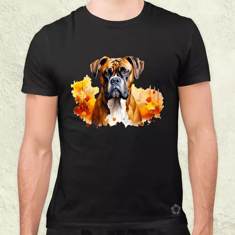 Őszi Boxer v2 férfi póló
