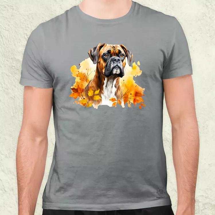 Őszi Boxer v4 férfi póló