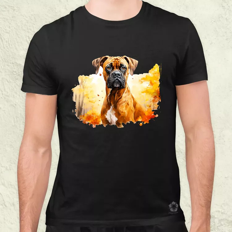 Őszi Boxer v6 férfi póló