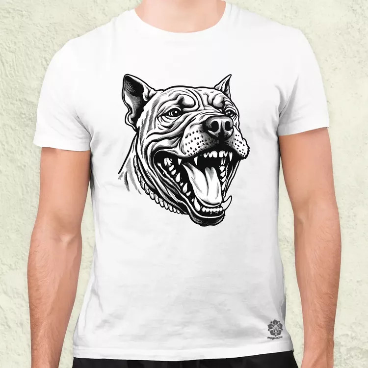 Pitbull v1 férfi póló