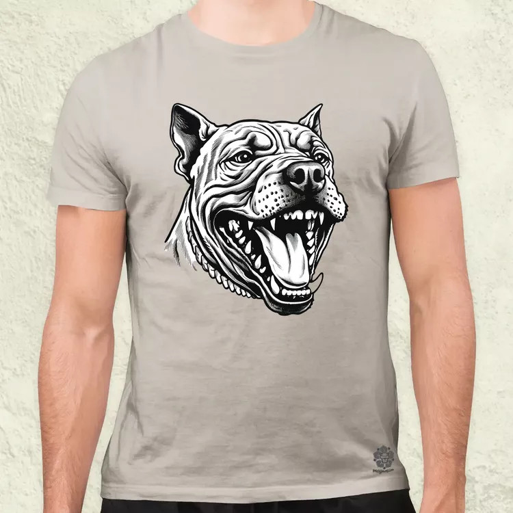 Pitbull v1 férfi póló