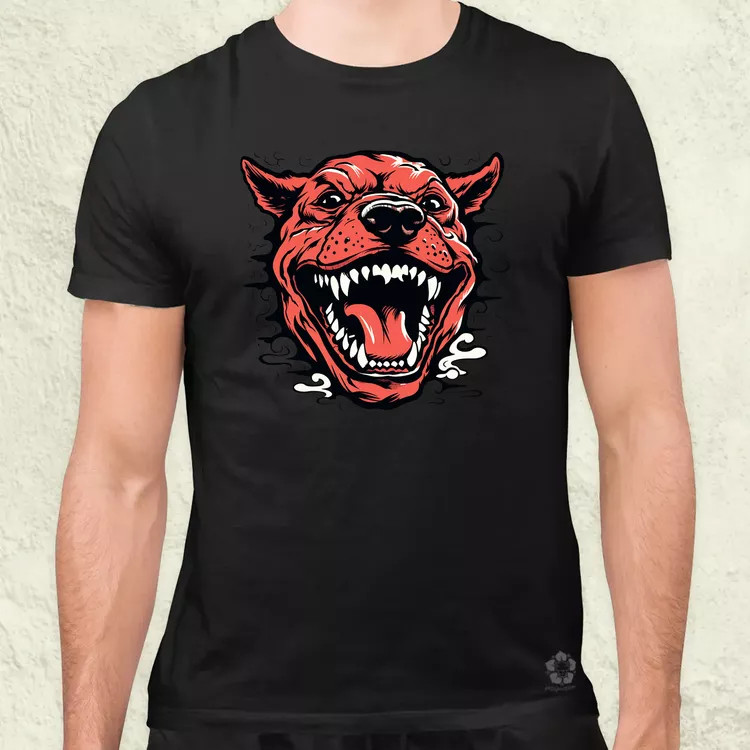 Pitbull v2 férfi póló