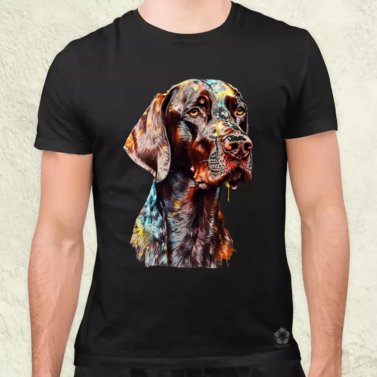 Rövidszőrű német vizsla v1 férfi póló