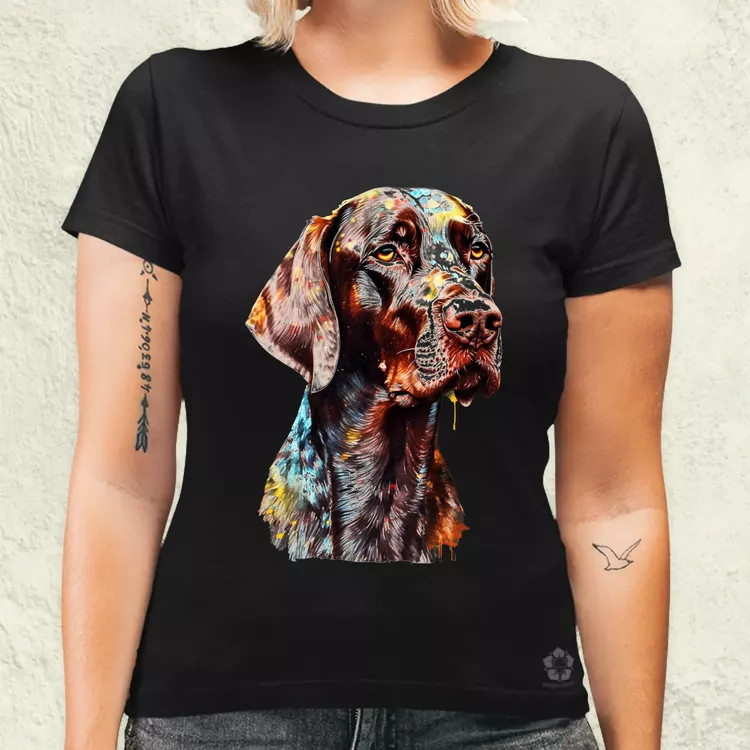 Rövidszőrű német vizsla v1 női póló