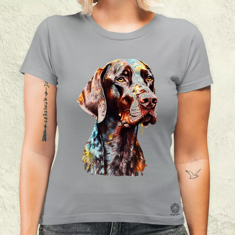 Rövidszőrű német vizsla v1 női póló