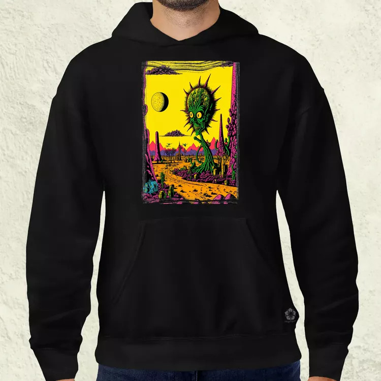 Basil Wolverton fanart v6 férfi pulóver