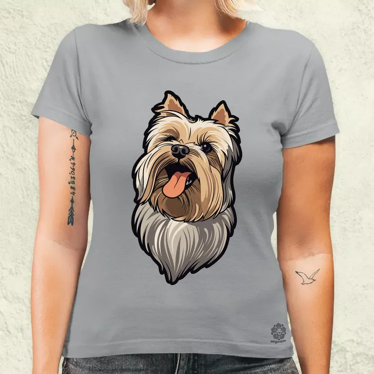 Yorkshire Terrier v1 női póló