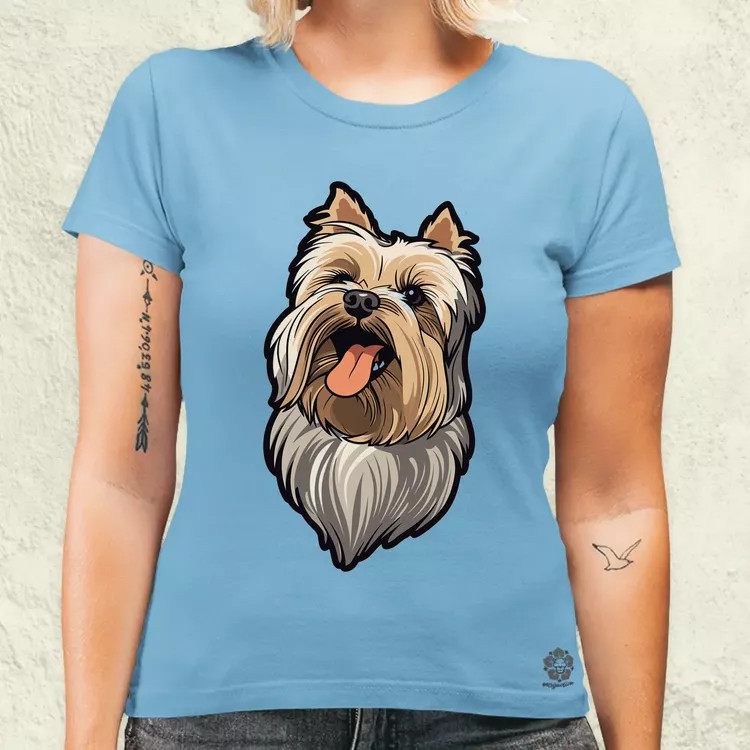 Yorkshire Terrier v1 női póló