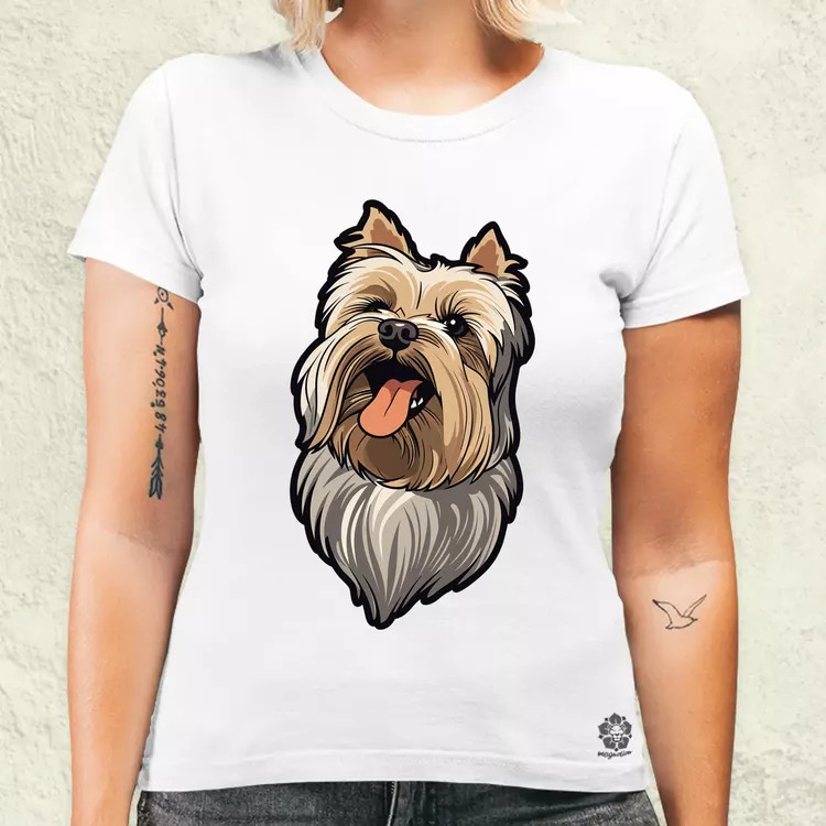 Yorkshire Terrier v1 női póló