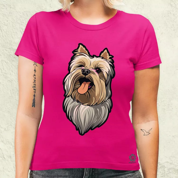Yorkshire Terrier v1 női póló