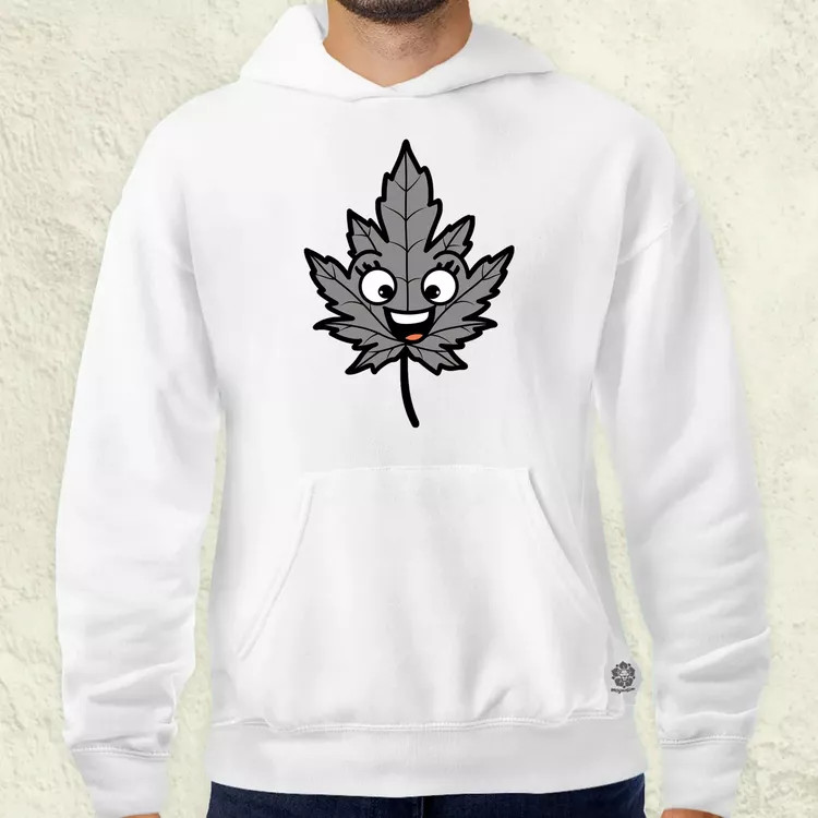 Boldog weed v1 férfi pulóver