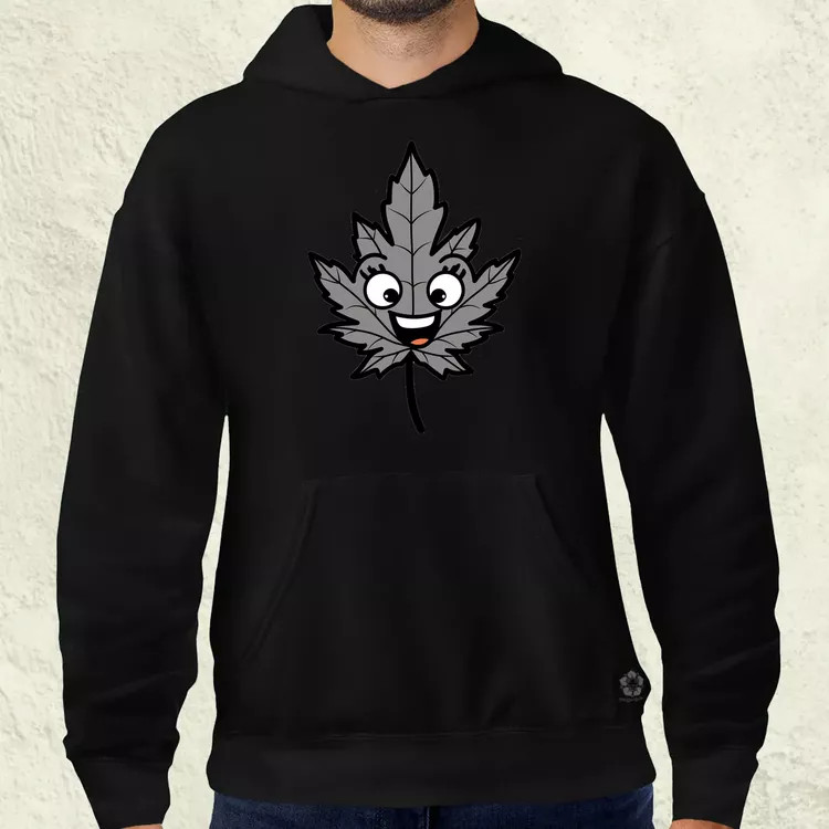Boldog weed v1 férfi pulóver