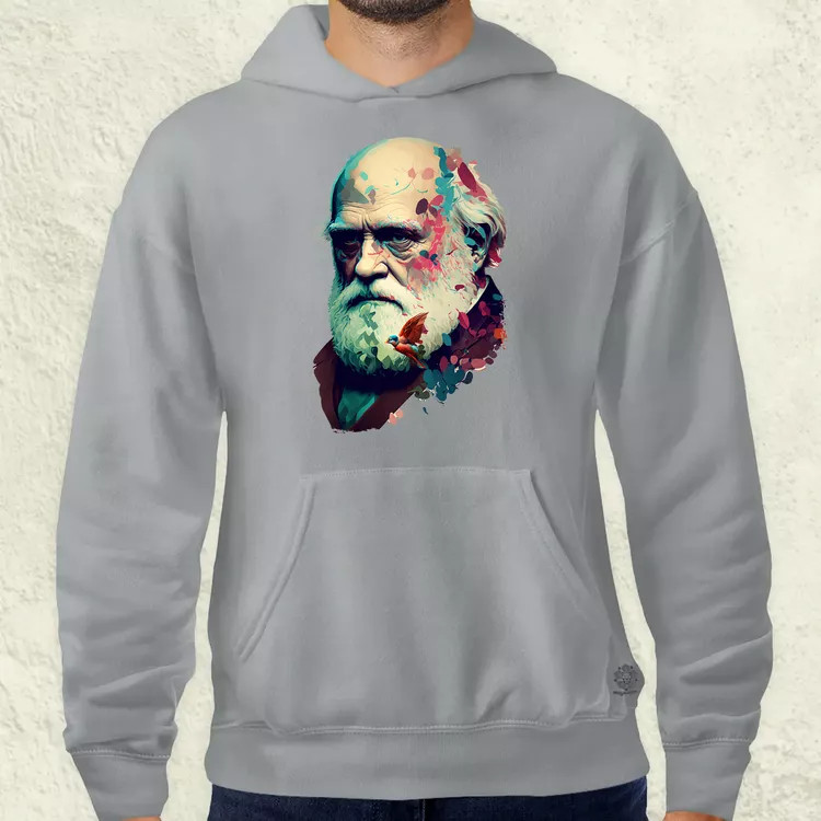 Charles Darwin v2 férfi pulóver