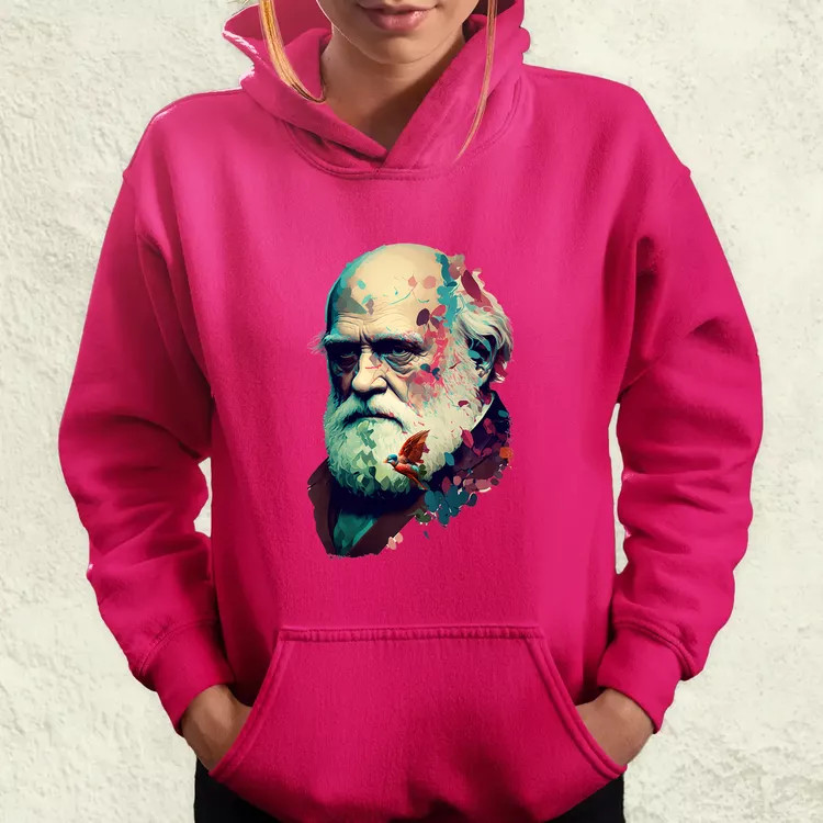 Charles Darwin v2 női pulóver