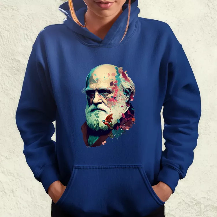Charles Darwin v2 női pulóver