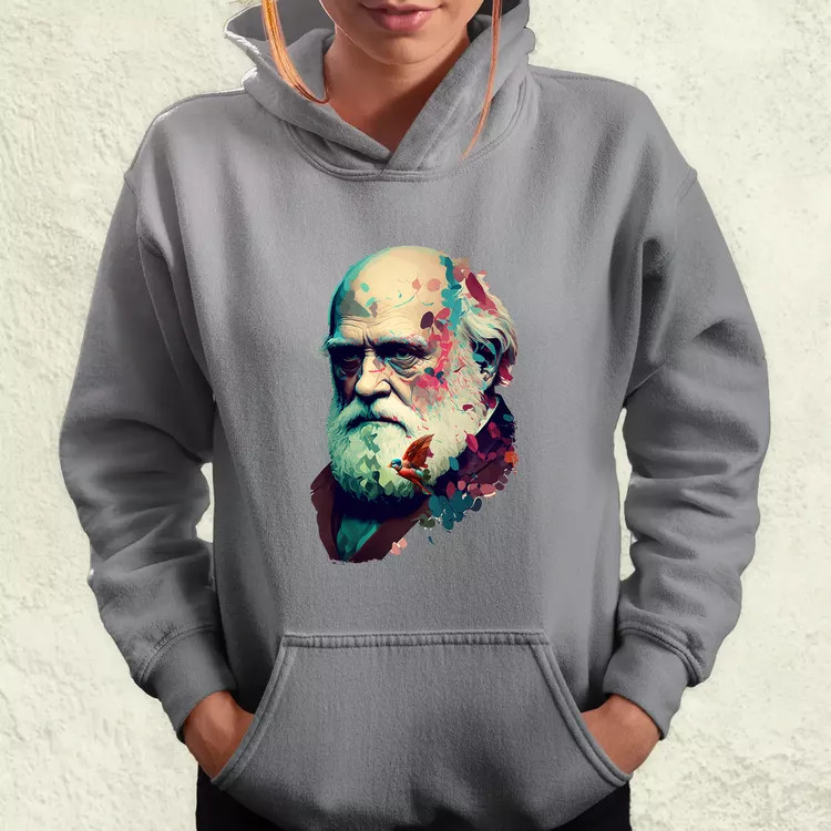 Charles Darwin v2 női pulóver