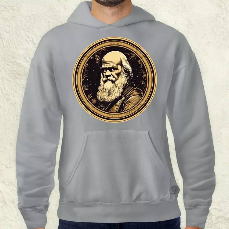 Charles Darwin v3 férfi pulóver