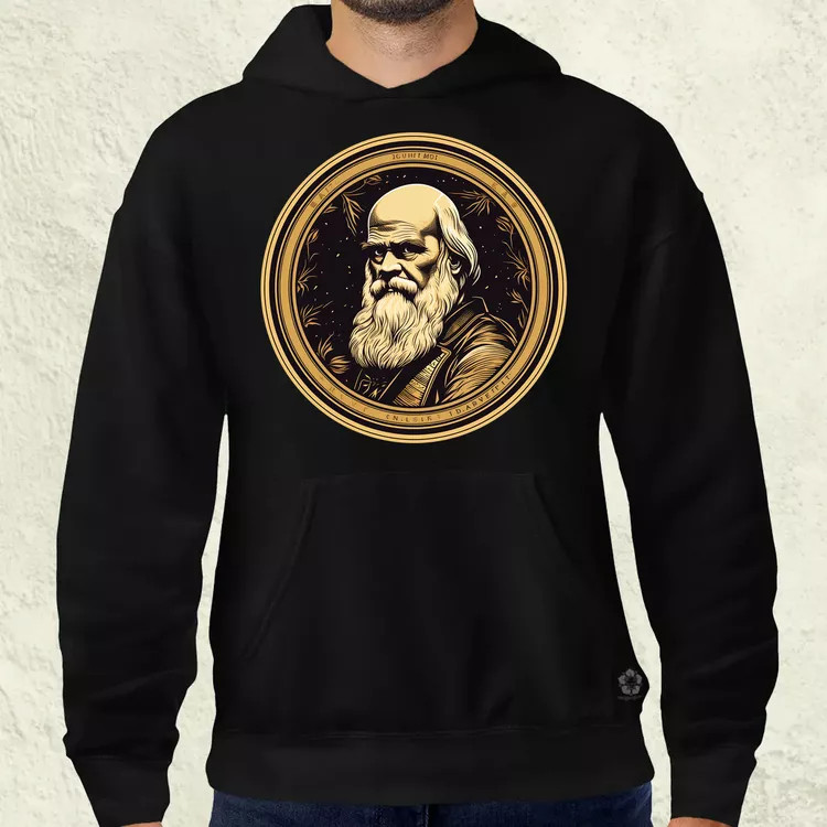 Charles Darwin v3 férfi pulóver