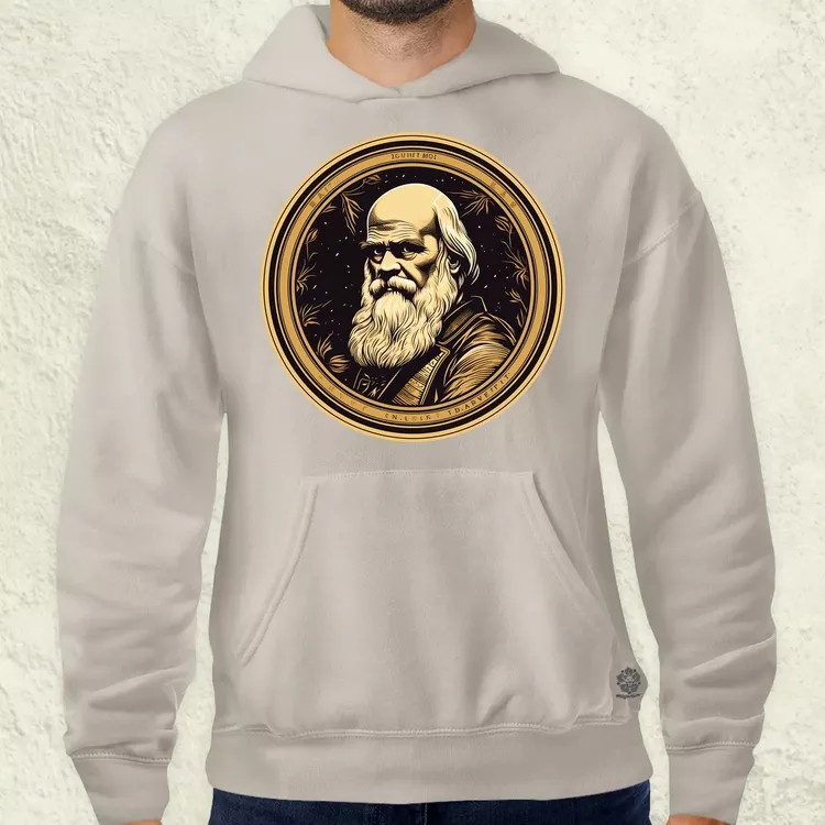 Charles Darwin v3 férfi pulóver