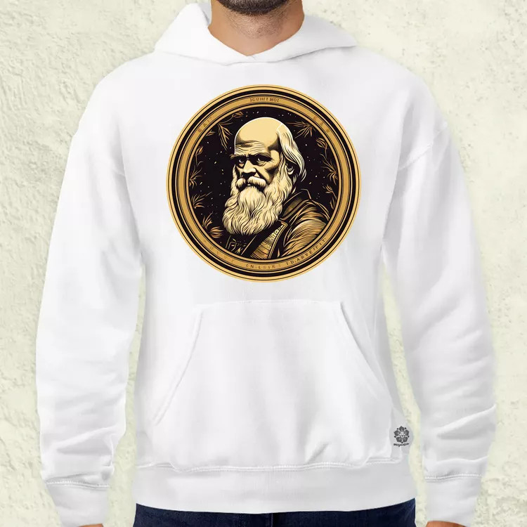Charles Darwin v3 férfi pulóver