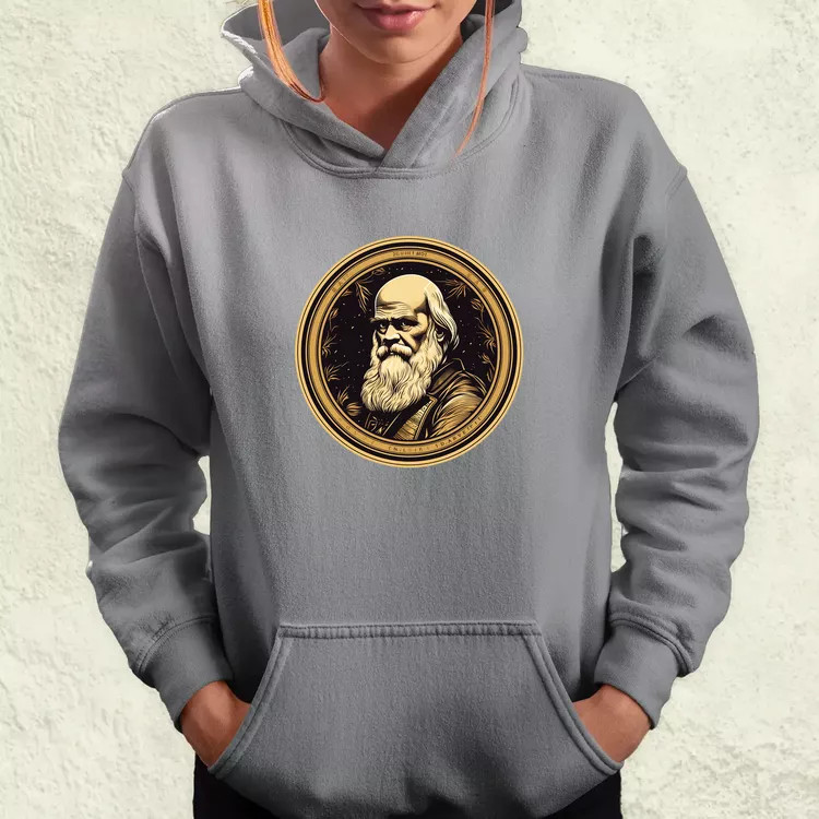 Charles Darwin v3 női pulóver