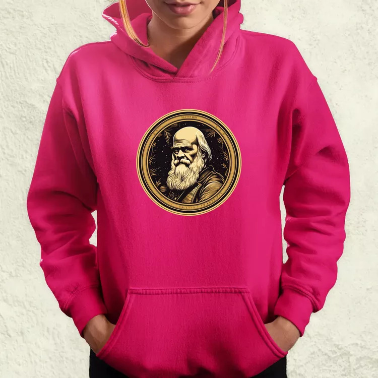 Charles Darwin v3 női pulóver