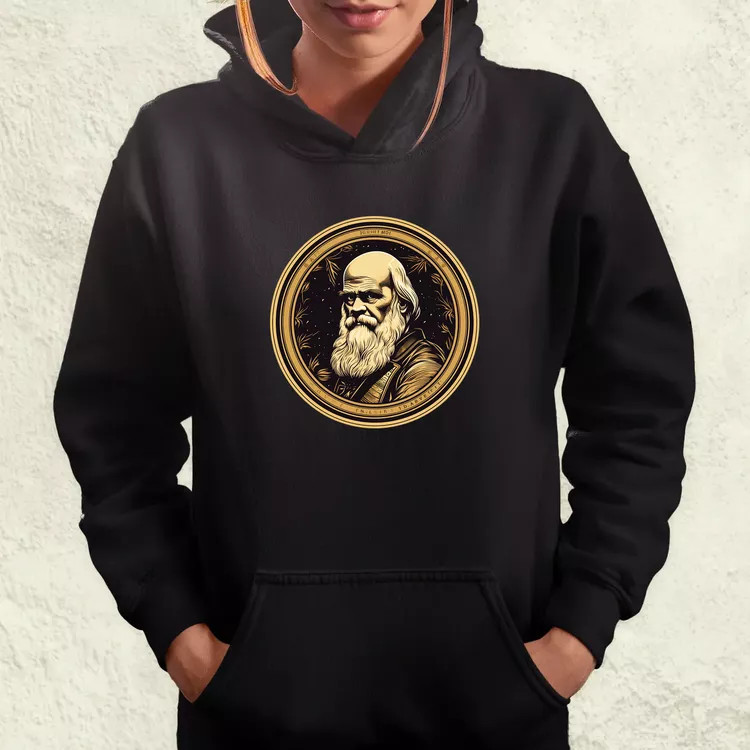 Charles Darwin v3 női pulóver
