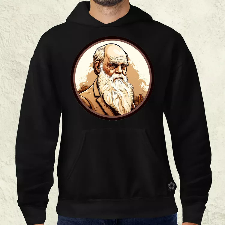 Charles Darwin v6 férfi pulóver
