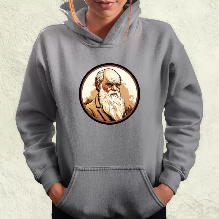 Charles Darwin v6 női pulóver