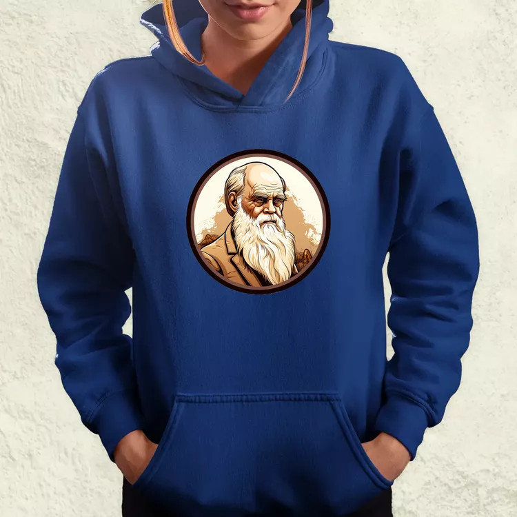 Charles Darwin v6 női pulóver