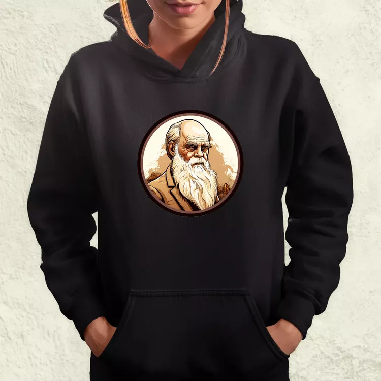 Charles Darwin v6 női pulóver