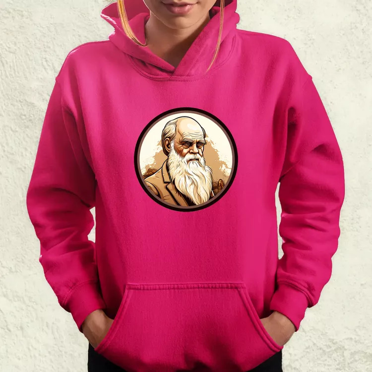 Charles Darwin v6 női pulóver