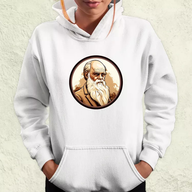 Charles Darwin v6 női pulóver