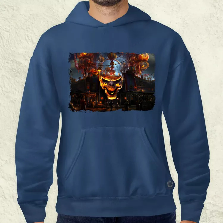Pareidolia Pennywise vidámpark fantázia v4 férfi pulóver