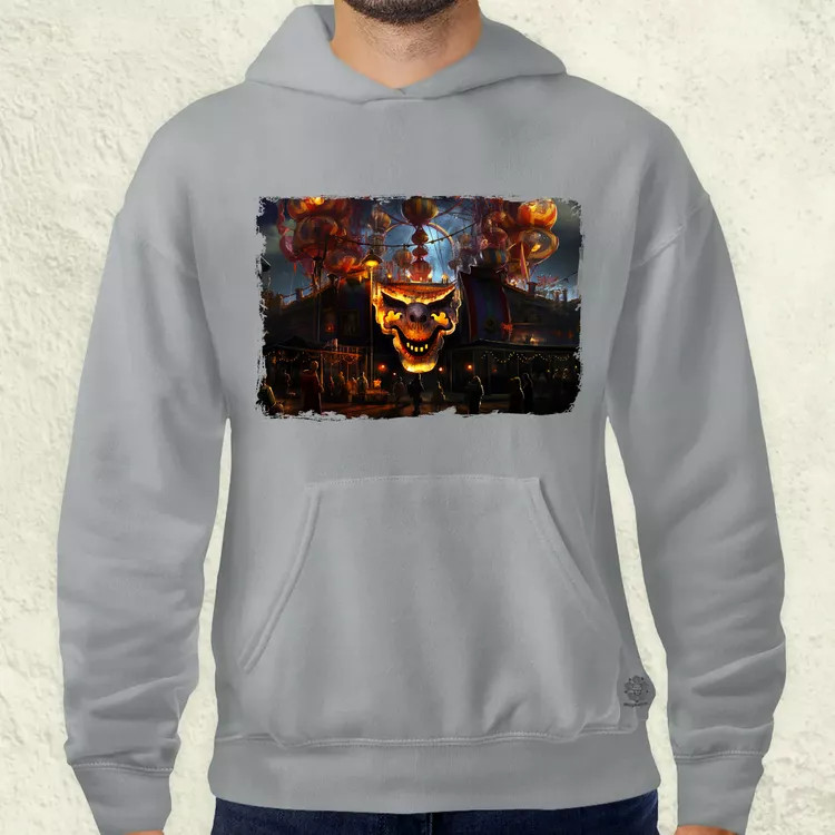Pareidolia Pennywise vidámpark fantázia v4 férfi pulóver